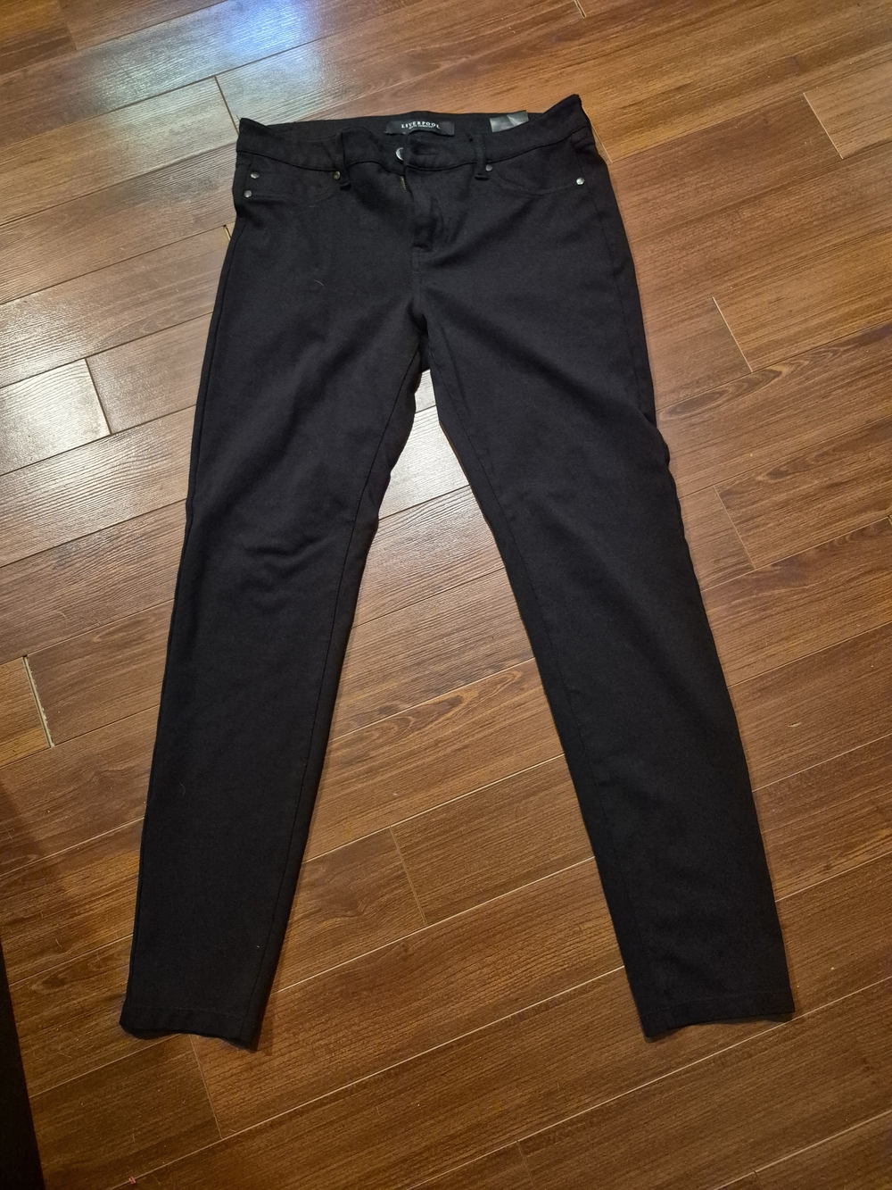 Liverpool Jeans Company Black Stretch Waist Pants